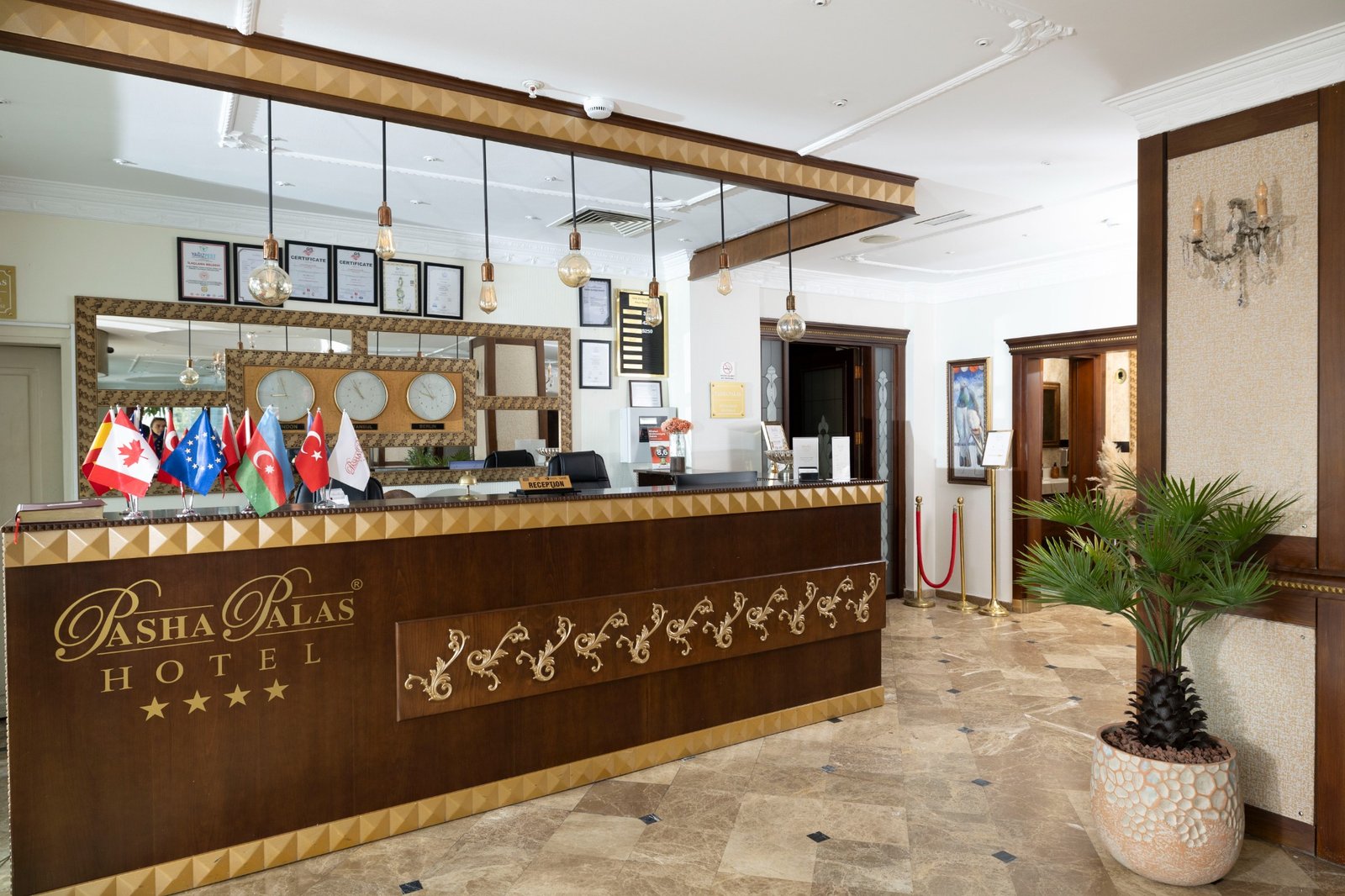 Pasha Palas Hotel lobi